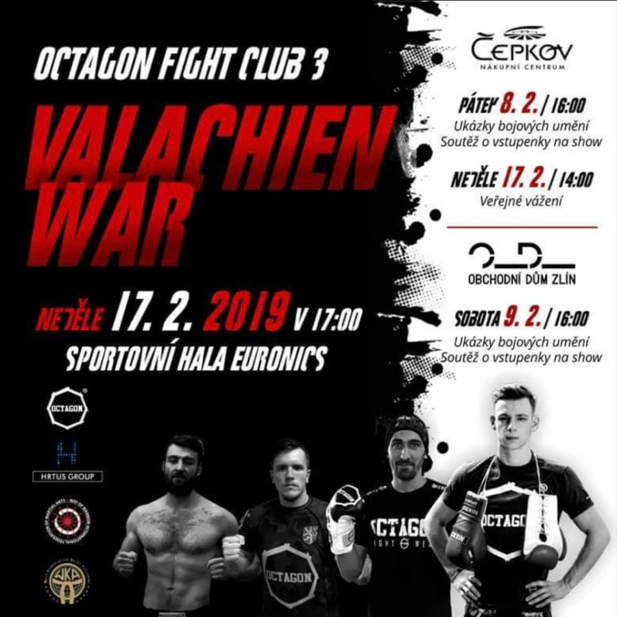 Valachien War OFC3 - Zlín - 17.2.2019